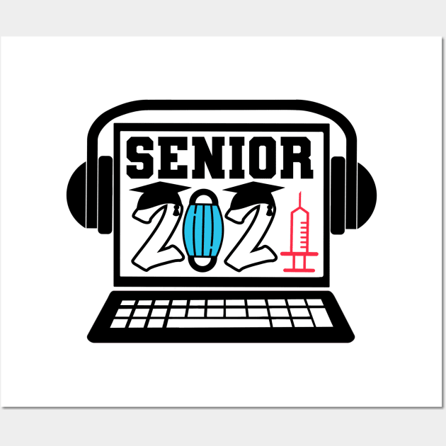 2021 Senior Graduate Graduation Celebration Wall Art by Funkrafstik